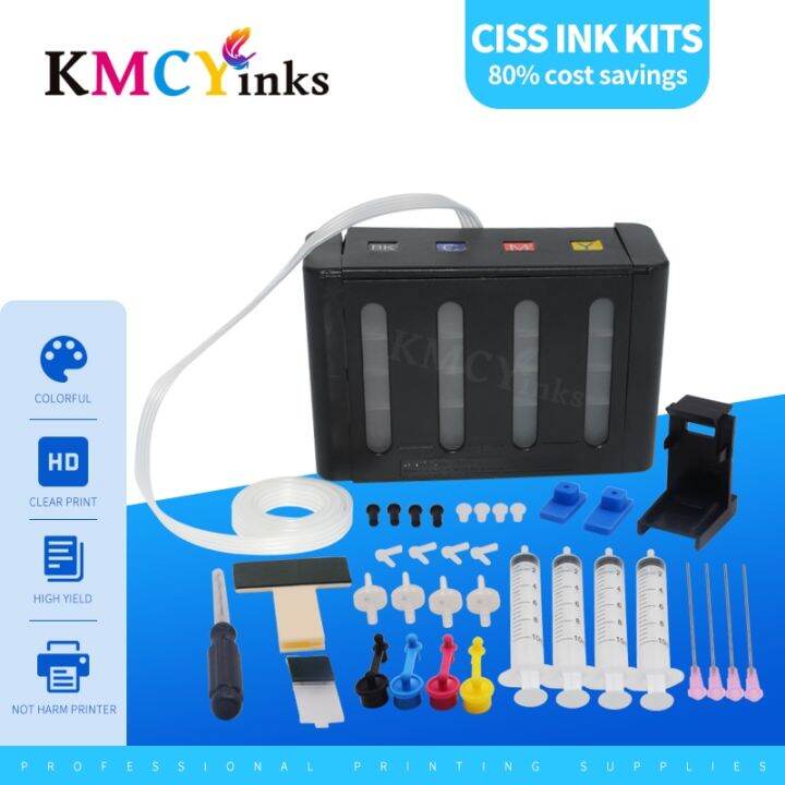 Kmcyinks Color Ciss Kits With All Accessaries With Ink Tank For Epson For Hp For Canon For