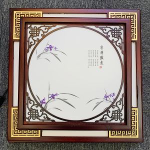 Đèn trần gỗ MYANS theo phong cách cổ điển với 3 màu ánh sáng