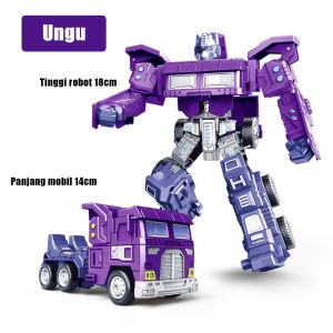 NODIA Mainan Deformasi Robot King Kong Model Mobil Deformasi Mobil Optimus Prime Deformation Truck Mainan Robot Mobil Inersia