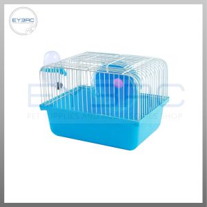 Hamster Cage with feeder and Activity Wheels