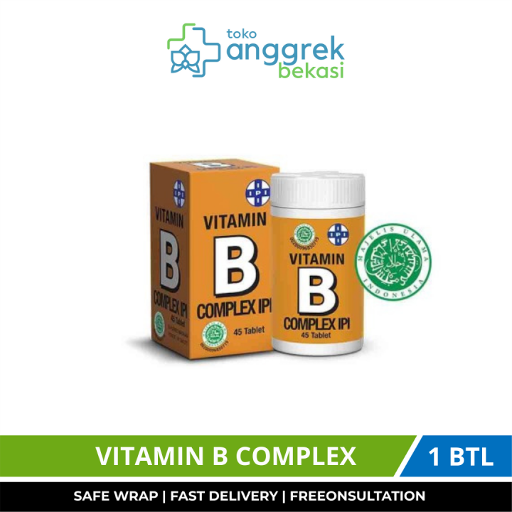 IPI VITAMIN B COMPLEX ISI 45 TABLET | Lazada Indonesia