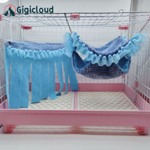 Gigicloud thú cưng ren võng hamster ấm tổ tua lồng Giường võng treo NƠI ẨN NÁU cho sóc guinea lợn Nguồn cung cấp