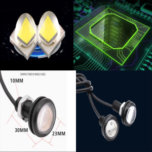 Đèn Xi Nhan Cúc Áo 12v 23mm Cho Xe Máy Xe Điện
