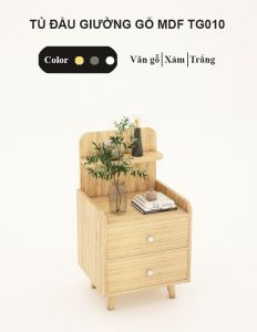 FREESHIP HCM - Tủ Đầu Giường Tab Đầu Giường Gỗ MDF Tatana TG010 - có thiết kế theo yêu cầu