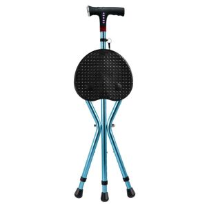 Walking Stick With Seat Elderly Walking Stick For Elderly Chair Lightweight Non-Slip Smart Dedicated Walking Stick with Seat Elderly Walking Stick For Elderly Chair