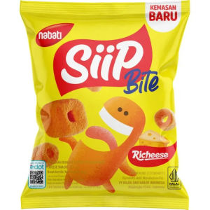 Camilan Makanan Ringan Snack Nabati Siip / Sip Corn Extrudat Richoco Chocolate Richeese Cheese Roasted Corn 50 Gr / 57 Gr