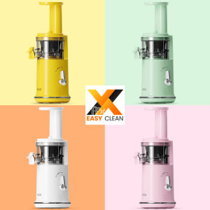 Abirday Mini Slow Juicer Portable Original Petit Fruit Extractor 50rpm Electric Fruit Juicers 120W Blender Mixer Slow Masticating Cold Press Juice Extractor Unique Filter Free Patented