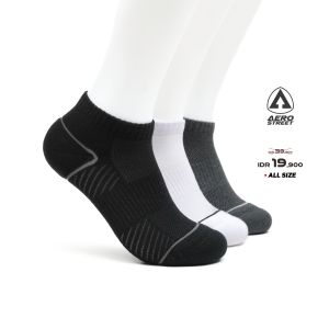 Aerostreet Socks Sport Cleon - Kaos Kaki Pria Wanita 1H000