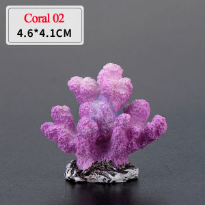 Coral landscaping Aquarium fish tank underwater world creative modeling simulation seabed