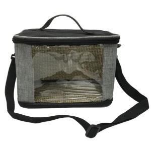 Carrier Bag for Small Birds Parrot Portable Bird Travel Bag Outgoing Travel Cage for Small Animals Pet Bird w/ Mesh Top