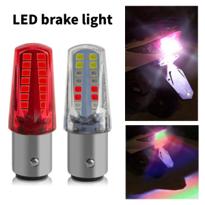 Motorcycle LED Brake Light Car Flashing Brake Light Burst Flashing 1157