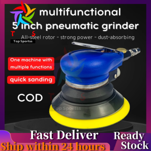 【Fast Delivery】Portable Air Sander Grinder Polisher Pneumatic Vacuum Polishing Grinding Machine.
