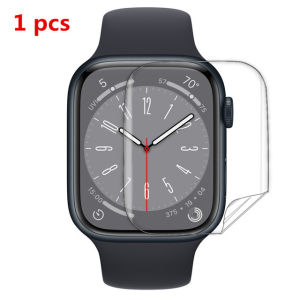 TPU Full Coverage Screen Protector Film for Apple Watch Ultra 2 49mm 46mm 42mm 45mm 41mm for iWatch Series 10 9 8 7 SE 6 5 4 3 2 1 44mm 40mm 38mm 42mm Hydrogel Film