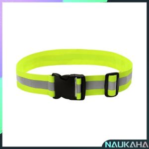 Nau.K Reflective Bands for Running Cycling Reflector Vest Garterized Belt