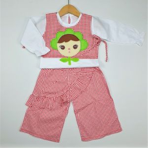 Setelan Baju Anak Anak Perempuan 1 Tahun Set Rompi Baju Anak Muslim 717