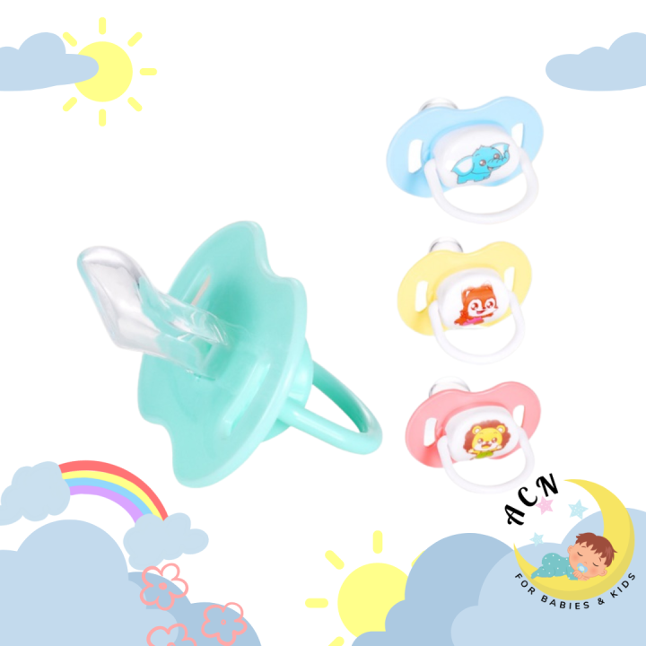 A&S Newborn Infant Baby Pacifier Nipple Sleep Soother Cartoon