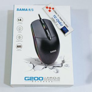 Chuột máy tính có dây SAMA G200 Luminous Gaming Mouse (Chính hãng)