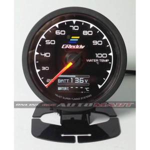 Brand G Meter Water Temp Multi D/A Dauge 7 Colour Display Universal Fit+Battery Volts