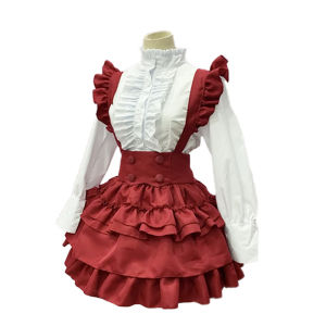 Best-Seller on Douyin Cyberpunk Mechanical Ji Lolita Skirt Gothic Style LolitaAI Queen Special Effect Dress cos