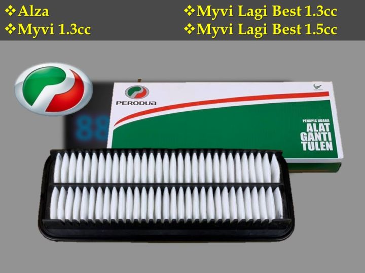 Perodua Myvi Alza Myvi Lagi Best Air Filter 17801BZ030 Lazada