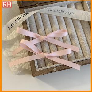 🔥🔥🔥ranghe 2PCS Sweet Cute Bowknot Hair Clip Sweet Ballet Bow Hairpin Clip Korean Style All-match Hair Clips Girl Headwear Hair Accessories