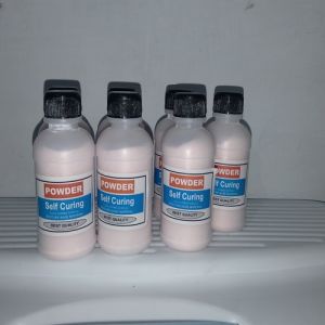 powder serat sc (self curing) powder gigi palsu | serbuk merah berserat