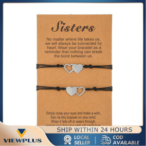 5 Heart Gelang Bracelet Wanita Aksesoris Titanium Korea Cocok Hadiah motif motif hati sangat cakep