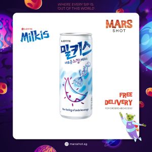 LOTTE Milkis Original Soda Drink | Korean Milk & Yogurt Soda Drink