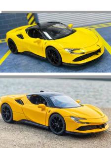 【TR TOY】FERRARI SPIDER SF90 1:32 ALLOY DIE CAST CAR MOLD E21007
