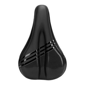 จักรยานเสือหมอบที่นั่งจักรยานที่นั่งการดูดซับแรงกระแทกปั่นจักรยานจักรยานอานแผ่นรองซิลิโคนจักรยานในร่มกลางแจ้ง