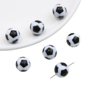 10-30pcs acrylic bóng chày bóng rổ bóng tennis môn thể thao bóng đá trang sức hạt cho vòng đeo tay vòng cổ Keychain đồ trang sức thủ công làm thủ công làm