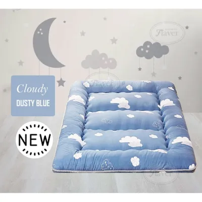 Krafter Japan Futon Cotton Tatami Mattress Foldable 3-fold (4 Bed sizes available)