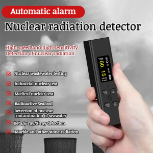 Portable nuclear radiation detector measuring wastewater radiation detector