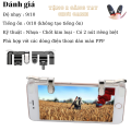 Nút kẹp điện thoại GADO nút bắn game PUBG hỗ trợ 4 ngón chơi game tiêu diệt đối thủ nhanh.