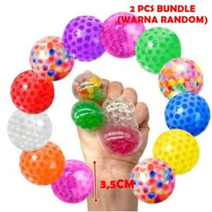 Luminous Squishy Balls Mainan Bola Menyala dalam Kegelaapan Pereda Stress Glow