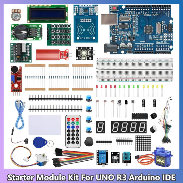 Learning Kit for Arduino UNO R3 RFID Project Starter Kit RC522 Water ...