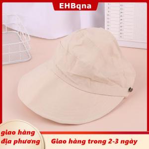 [COD] EHBqna 3PF Ship within 24 hours Có thể gập lại rộng vành kiểu tóc đuôi ngựa Sun hat có thể điều chỉnh cap mùa hè nhanh chóng-khô Visor ngư dân cap đối với phụ nữ bãi biển hat