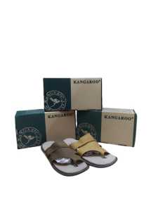 ( KANGAROO ) ORIGINAL / MENS GENUINE LEATHER / CASUAL SANDAL