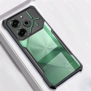 Vỏ cho TECNO pova 6 Neo Pro pova6 pova6neo 6pro 5g Acrylic rõ ràng vỏ điện thoại Ốp chống sốc ống kính Bộ giảm chấn bảo vệ vỏ ốp lưng