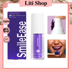 V34 TOOTHPASTE SMILE EASE Toothpaste for sensitive teeth Gum recovery Whitening toothpaste 30ml