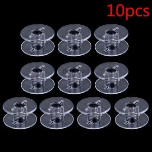 [COD] ourlove 10 50Pcs Plastic Bobbins Sewing Machine Spools for Threads Bobbins Accessories