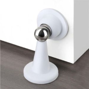 SG [Ready Stock] Silicone Magnetic Door Stopper Heavy Duty Drill-Free Wall Protector Reusable Adhesive Door Catch