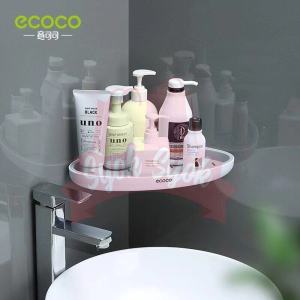 SyokSyok ECOCO Bathroom Corner Rack Storage Organizers  Nordic style  Wall Mount Rack Bathroom Storage Rack  No Drilling