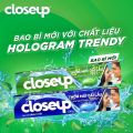 Kem Đánh Răng Closeup Tinh Thể Băng Tuyết - Tuýp 230G. 