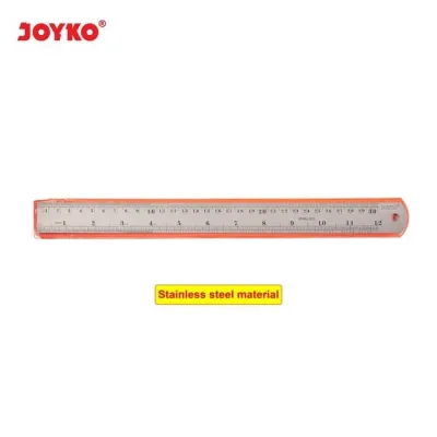 Snless Steel Ruler Penggaris Besi Joyko RL-ST30 30 cm