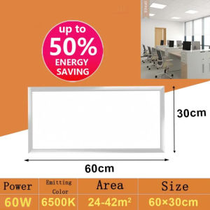 LED Panel Light for Ceiling Recessed Office Flat Light 25W/50W/70W Integrated Ceiling Slim Waterproof for Kitchen/Shower/Shopping Center