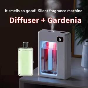【Low Price】Digital Display Fragrance Machine Spray Mode Rechargeable Aroma Diffuser Automatic Aromatherapy Machine Air Freshener