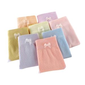 JOYPICKS 8Pcs ขอบเอวต่ำ ชุดกางเกงในผู้หญิง ชุดชั้นในผู้หญิง ชุดชั้นใน บราที่มีระบาย หวาน 8 ชิ้น กางเกงในโบว์ ฤดูกาลทั้งสี่