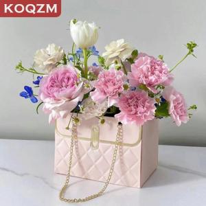 [COD] KOQZM KITCHEN Portable Flower Box Rose Packaging Box Wrapping Paper Bag Gift Box Party Gifts