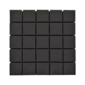 BEIYIN 12 Pcs Acoustic Panels Sonic Sound Treatment Silencing Recording Studio Home Decor KTV Small Cubes Acoustical  Insulation Sponge Sound Absorbing Board Soundproof Foam Fireproof 30x30x5cm